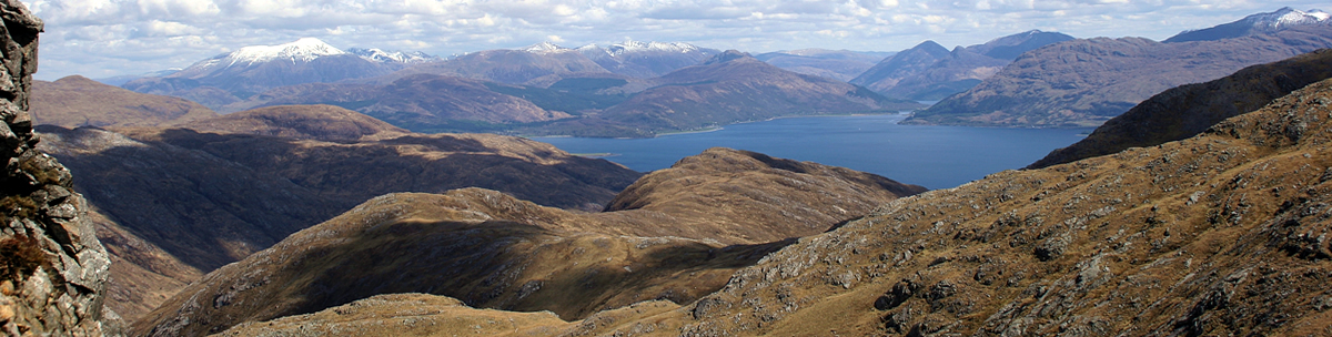 Ben Nevis from Ardnamurchan Scotland