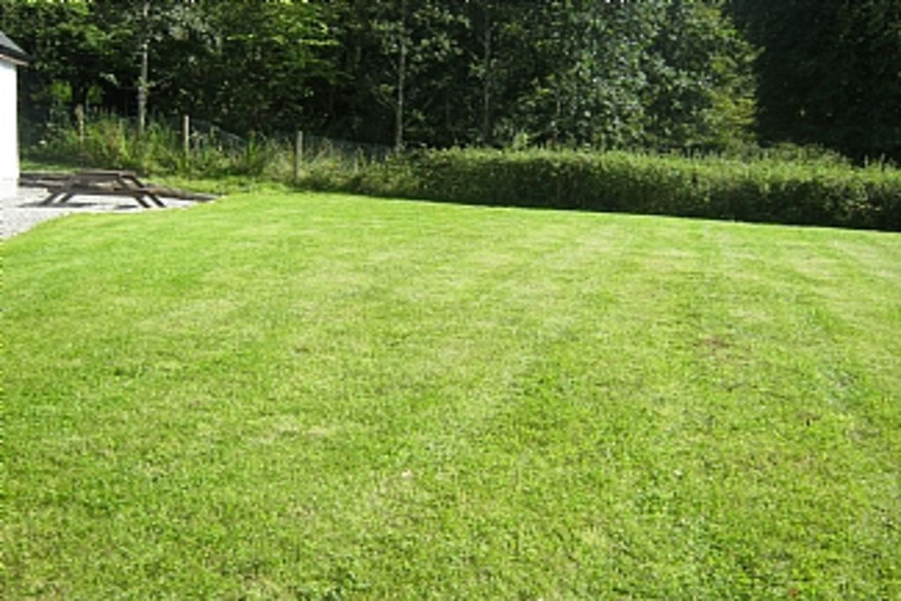 Front Garden and Seating Front Gasrden and seating at Bramble Cottage Strontian Ardnamurchan Scotland