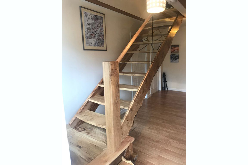Stairs stairs at Bramble Cottage Strontian Ardnamurchan Scotland