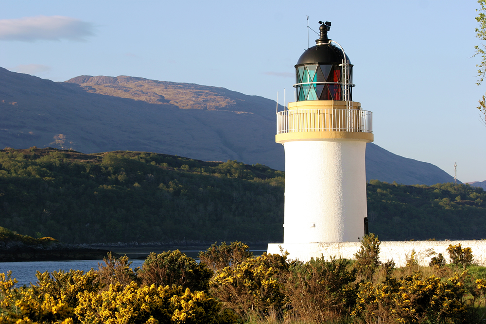 Corran Lighthouse by ferry Ardnamurchan Scotland Corran Lighthouse by Ferry Ardnamurchan Scotland